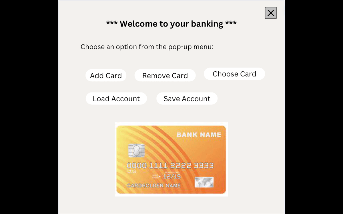 Bank Account Simulation